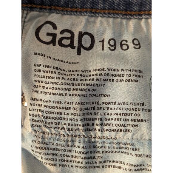 Gap 1969 30 Regular Women's True Skinny Jeans Mid Wash Denim - Picture 9 of 15